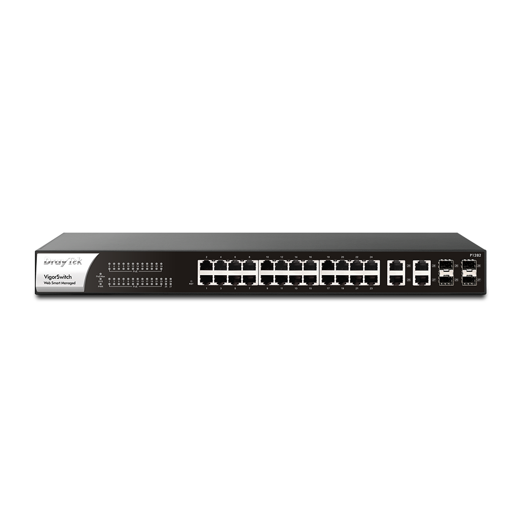 Network Switches :: PoE Switches :: VigorSwitch P1282